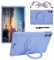 Newbillion Funda Infantil Compatible con Teclast T60 Plus Tablet 12 Pulgadas para Lápices, Antichoque con Soporte, Asa Giratoria 360°, (Morado)