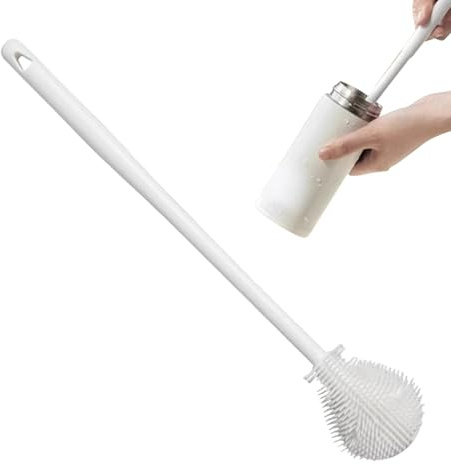Flaschenreiniger Bürste - 360° Flexible Glasbecher Spülbürste - Lange Babyflaschen Spiralbürste Mit Für Tumbler Tassen Thermoskannen,Tumbler Tassen Flaschen Glaswaren Babyflasche