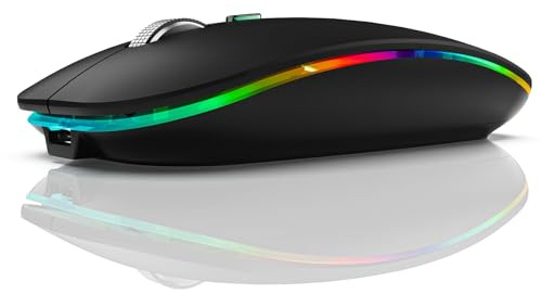 Jaywool Mouse Jiggler Anti-Hibernate Auto-Move Cursor Virtual Wireless Bluetooth Mouse Prevent Computer Lock Screen Mover E Easy Install