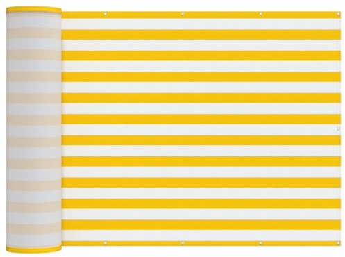 vidaXL Balkon Sichtschutz 180 x 600 cm Stoff mit PU-Beschichtung