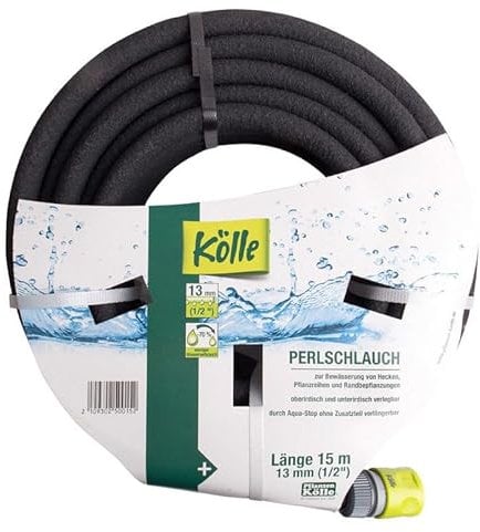 Kölle Perlschlauch schwarz, Ø 13 mm, 15 m lang