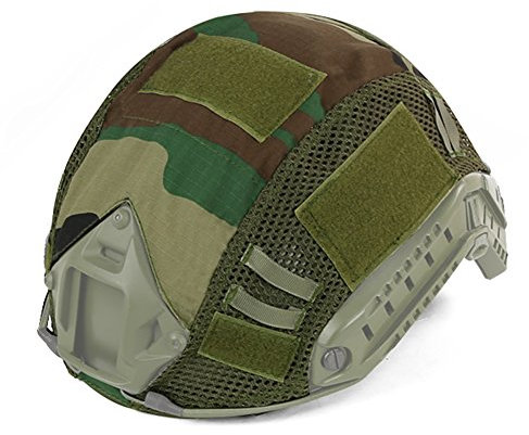 SUNRIS Tarnung Helm Abdeckung Für Taktische Militärische Kampfkampfart MH/PJ/BJ Schneller Helm Airsoft Paintball Jagd Schießausrüstung