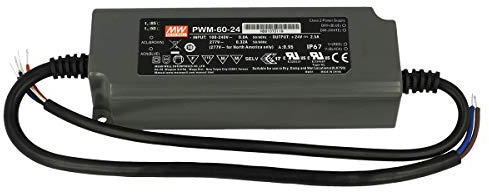 Meanwell PWM IP67 Dimming 3-in-1 LED-Netzteil 0-10V 10V PWM Resistance (PWM-60-24)