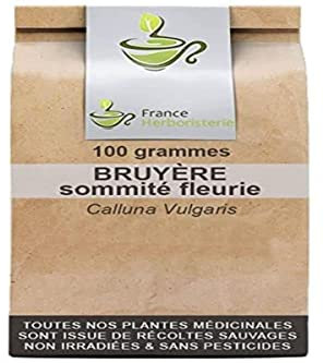 Tisane Bruyère sommité fleurie 100 GRS