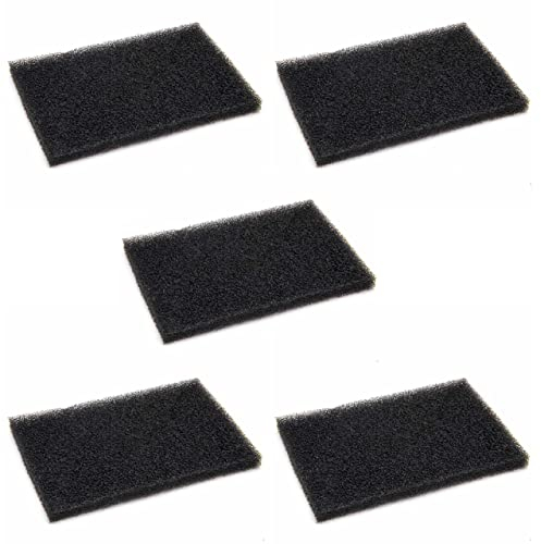 vhbw 5x Motorfilter Schaumfilter Filter Ersatz für AEF03, 900084488-7 kompatibel mit AEG Vampyr CE 220, CE 250, CE 270, Electrolux Progress, Privileg Staubsauger