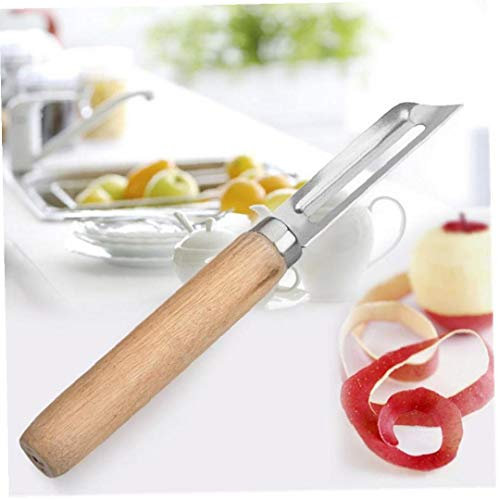 Fruit Vegetable Peeler Wooden Handle Vegetable Peeler Carrot Potato Grater Kitchen Tool