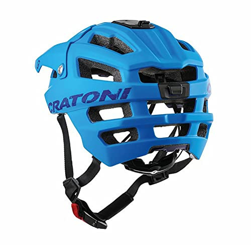 Cratoni AllTrack Helm, Blue Rubber, M/L | 58-61cm