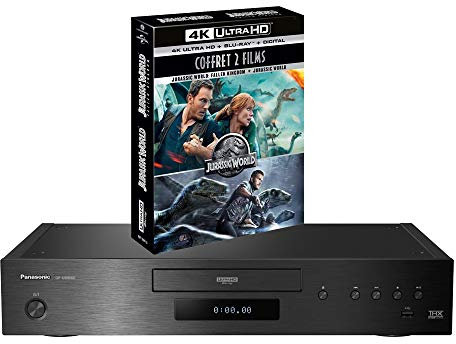 Panasonic DP-UB9000 MULTIREGION for DVD Bundle with Jurassic World 2 Movie Collection 2 Ultra HD 4K Blu-ray Disc