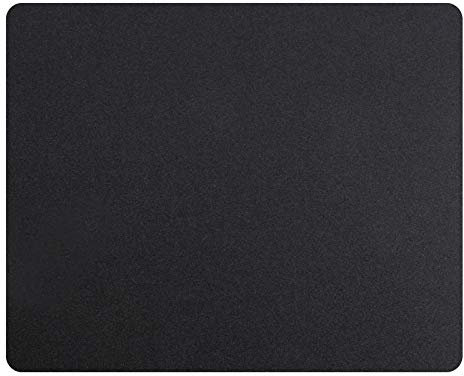 Gaming Mouse Pad Carbon Fiber Surface Gaming Mat Mouse Mat for Game/Office/Home/Work (Black, 10 1/4x8 1/4x3/32 inch)