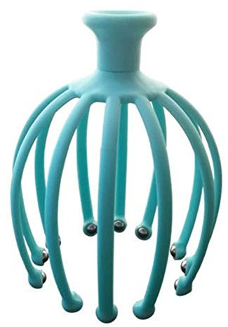 UKKD Brosse à shampoing 2Pc Headheld Headheld Head Spa Scalp Massager Avec 12 Griffes De Rouleau À Billes De Fer Carbone À Griffe Brosses De Massage De Soins Capillaires