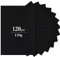Tonpapier Schwarz, 120 Blatt tonpapier a4 bunt dauerhaft schwarz Bastelpapier 130g/m², Manuelle Kreativität tonpapier schwarz a4 Tonkarton Bastelkartonpapier