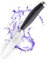 Sabatier Professional Small Vegetable Kitchen Knife - 3.5in/9cm Taper Ground Stainless Steel Blade, Matt Black Rubberised Comfort Handle. Sharp for Longer, Lifetime Performance 25yr Guarantee