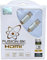 Fusion8K White HDR HDMI 2.1 Certified Cable Supports 10K 8K @60Hz and 4K @120Hz Compatible with Dolby Vision and All TVs, BluRay, Xbox Series X, PS5 (6 Feet)