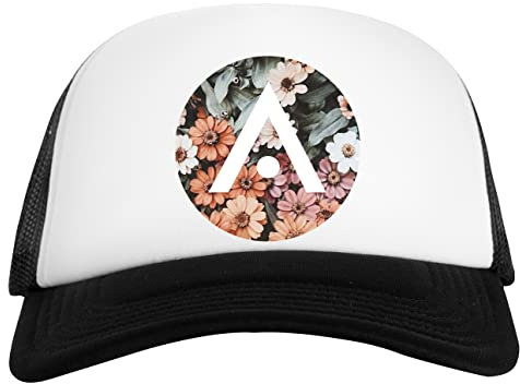 Aveda-Blume-Logo Weiß Schwarz Unisex Baseball Cap White Black