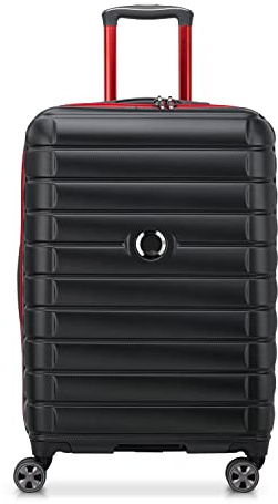DELSEY Paris - Shadow 5.0 - Hartschalenkoffer 66 cm x 44 cm x 29 cm - 72 L - L - Schwarz