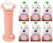 Babynahrungsbeutelmaschine mit 100ml Quetschbeutel wiederverwendbar 6 Pack BPA frei | einfach zu befüllen & reinigen | ideal für Fruchtmus, Baby Brei, Joghurt | Gefrierschrank Geschirrspüler geeignet