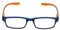 Quickreader Unisex KLH228-3+2.00E Reading Glasses, Blue, Standard