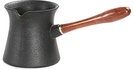 Obahdirry Coffee and Tea Tools Ceramic Tea Pitchers Chinese Tea Accessories Wooden Handle Tea Ceramic Cup