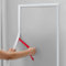 Hungbak Peel and Stick Chair Rail Panel Molding Finish Trim for Home Decoration & Wall Protection (Paintable White, 3m x 3.2cm)