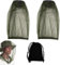 Cappello con Zanzariera, Anti-zanzara Cappello della Protezione, Zanzariera Cappello, Zanzariera per Il Viso, Protezione per Il Viso per Esterni, Campeggio, Viaggi, 2pc