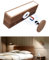 DetarZinLED Wall Sconces Rechargeable,Wireless Wall Lights Indoor,Wall Mounted Lamp with Touch Control Dim 360°Rotation, Cordless Stick On Wall Light for Bedroom Reading Bedside Living Room(1 Pack)