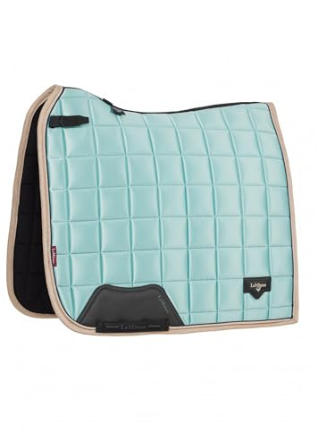 LeMieux Loire Classic Dressur-Sattelpolster, quadratisch, Größe S/M, Aqua