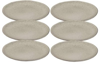 broste Copenhagen Nordic Sand Dessertteller 20 cm Set6