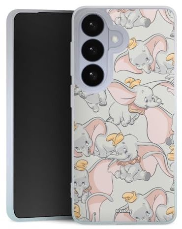 Silikon Hülle kompatibel mit Samsung Galaxy S26 Case transparent Handyhülle Elefant Dumbo Disney