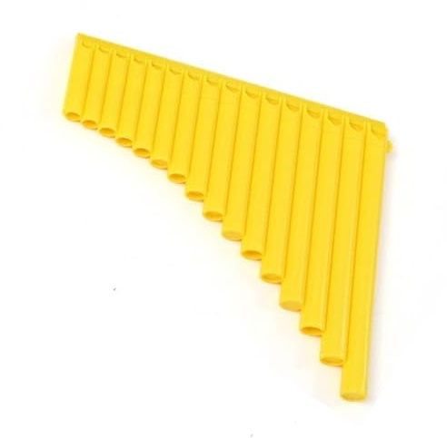 16 Pipe Professional Pan Flute Key Of C Beginner Model Yellow Pan Flute For Beginners