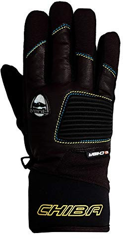 Chiba Herren Handschuhe Freeride, Polyester, Herren, Freeride, schwarz, 6.5