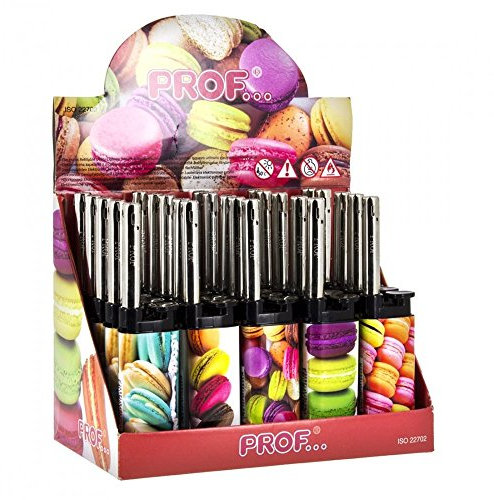 Feuerzeug Gasfeuerzeug Macaron x 25