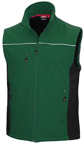 Nitras Herren Nitras Motion Tex Light Softshellweste Apache Größe XL in grau/schwarz
