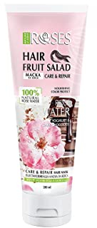 Haarshampoo mit Rosenwasser, Schokolade und Joghurt 200ml