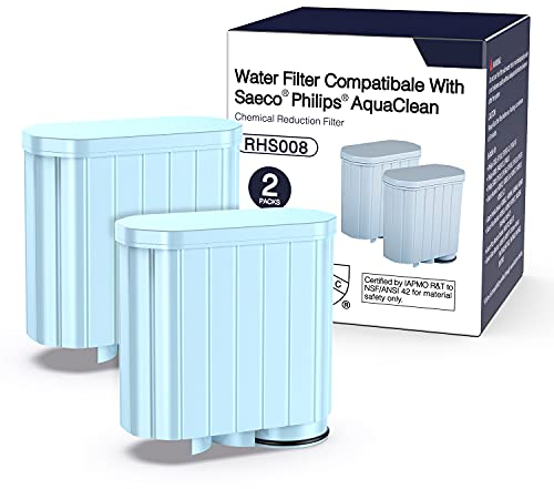 Water Filter Replacement for Philips Coffee Machine with Activated Carbon Softener, Zero Limescale Alkaline Water Filter CA6903 for Philips AquaClean