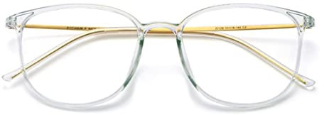 Titan Metall Frame Brille Vintage Brille Brillenfassung Damen ohne stärke Damen