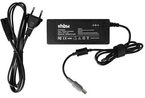 vhbw Netzteil kompatibel mit Lenovo Thinkpad Edge E425, E430, E435, E445, E520, E525, E530, E535, E545 Notebook, 90 W