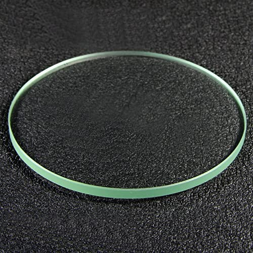 Optical Part For 1 PCS 75mm X 1.9mm Flat Round Edge Polishing Tempered Glass Lens For Flashlight Torch Lantern Diy Parts Accesories (Diameter: 75mm/Thickness: 1.9mm)