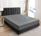Sufdari Coprimaterasso impermeabile Singolo 90x190cm Copriletto per letto, coprimaterasso con tasche profonde 30 cm con elastico in gomma- Grigio