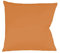 sleepling Satin Kissenbezug, Kissenhülle aus 100% seidig weicher Baumwolle, Bezug Kissen Kopfkissen, 60 Grad, Ökotex 100, Made in EU, 80 x 80 cm, orange