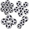 Dtoterul Fußball Stickereien Aufnäher 20 Stück Aufnäher Fussball Applikation Fußball zum Aufbügeln Bügelbilder Fußball Aufnäher Aufnähen Patches Aufnäher für Jeans Rucksäcke Schals Socken (3 Größen)