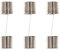 HUABAN 25 Stück F5AL250V 5A 5 Amp 250V 5 * 20mm Flinke Glassicherung