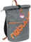 Nebulus Unisex Rucksack COLUMBUS, Laptoprucksack, Reiserucksack, grau-orange - onesize