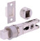 HANDLEZONE® 76mm Bullet Bolt, Round Designer Mortice Deadbolt, Catch for Internal Timber Doors - Satin Nickel - - 57mm Backset