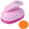 Katfort 7,6 cm Kreisstanzer, Bastellocher Formen, Kreisstanzer für Papierbasteln, Karton, Markenetikett, Geschenkverpackungen, Grußkarten und Sammelalben, Rosa