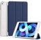 4UBonLife Custodia per iPad Mini 3 Mini 2 Mini 1 Generazione 7,9 Pollici, Case Cover Protettiva Rigida, Sottile e Leggera con Traslucida Posteriore Opaca Cover per iPad Mini 1 2 3,Blu scuro
