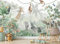 Naturempress Fototapete 3D Effekt Tapete Dschungel-Tier 3D Tapeten Wandbilder Wohnzimmer Schlafzimmer Kinderzimmer Dekoration Wanddeko
