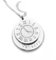 Taufkette, Kette mit Uhrzeit, Gravur Wunschtext, Personalisiertes Geschenk zur Geburt des Kindes für Mama