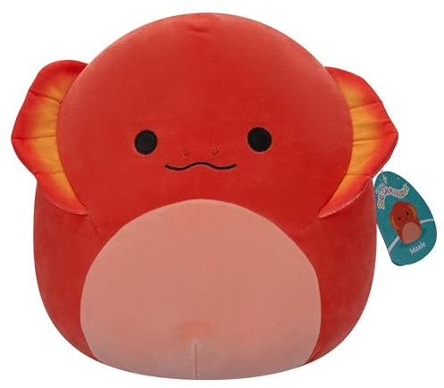 Squishmallows SQCR05415 - Maxie die rote Kragenechse 30 cm, offizielles Jazwares Plüsch, superweiches Kuscheltier