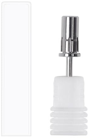 Amsixo Punte da trapano per unghie in acciaio fresa per manicure ruotare sbavatura rimuovere gel strumenti per unghie lime per unghie accessori mandrino bit trapano per unghie accessori per trapano