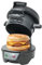 DMD® | Electric Breakfast Sandwich Maker, Muffin Maker & Grilled Sandwich Toastie Maker - With Egg Cooker Ring, Easy to Clean Non-Stick Cooking Plates, English Muffin Maker